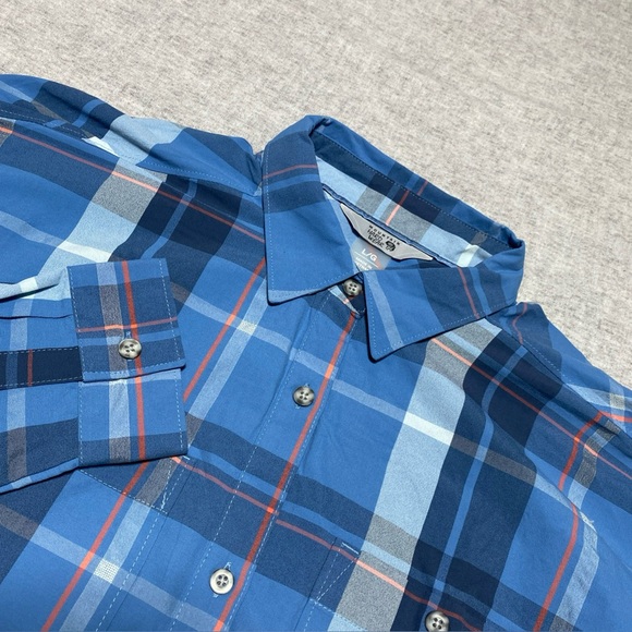 Mountain Hardwear Other - Mountain Hardwear Shirt Mens Large Blue Canyon Gorpcore Hiking Outdoors NEW